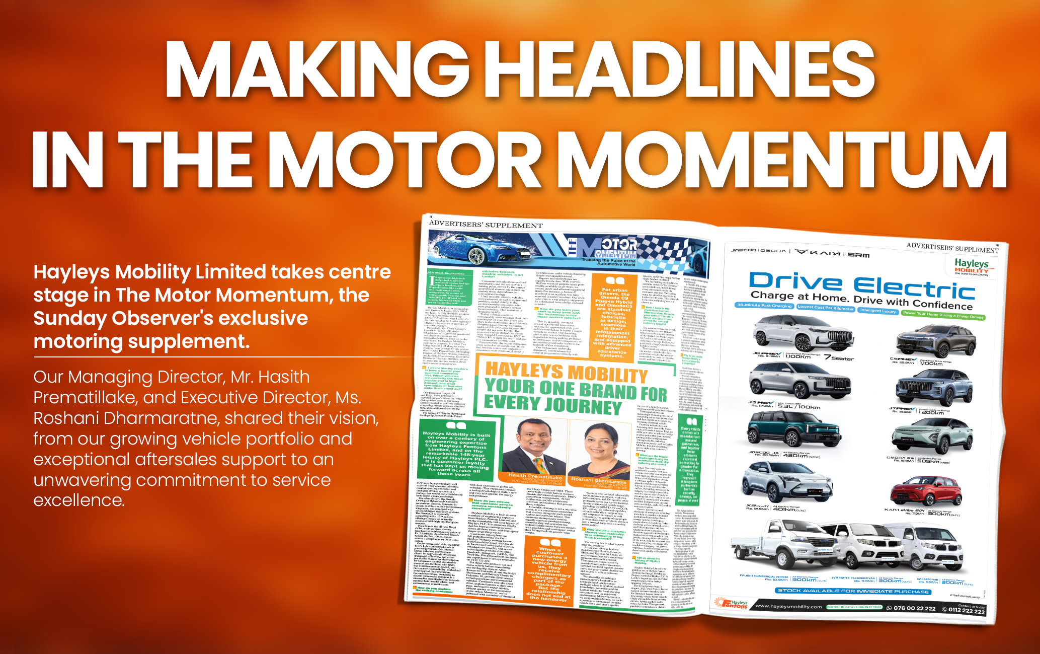 HAYLEYS MOBILITY YOUR ONE BRAND FOR EVERY JOURNEY